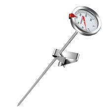 Image of Professional Stainless Steel Deep Fryer with Accurate Temperature Measurement