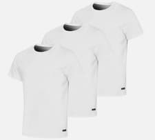 Image of Ted Baker T-shirt 3 Pack White Round Collar - Size M | BNIB