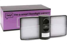 Image of Hey! Smart Floodlight HD Camera With Two-Way Audio & Motion Detection -TATTY BOX