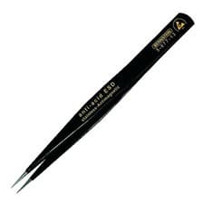 Image of Bernstein 5-077-13 SMD Tweezers 130mm Round Tapering Pointed ESD