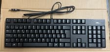 Image of Dell Wired USB Black Keyboards SPANISH Layout - 0M388H