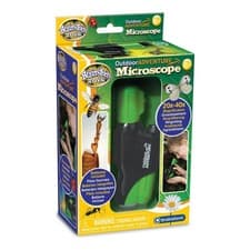 Image of Brainstorm Toys Outdoor Adventure Microscope 20x-40x Magnification Portable STEM