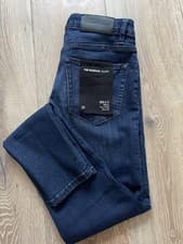 Image of The Kooples Billy Skinny Jeans Dark Indigo Low Waist Stretch Size 26 New Tags