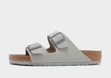 Image of Birkenstock Arizona Birko-Flor Sandals ® ( Men UK 7.5 - 10.5 ) Stone Coin Grey