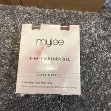 Image of Mylee 5-In-1 Builder Gel Polish Duo - Clear & Peach
