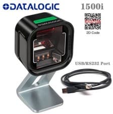 Image of Datalogic Magellan 1500i USB/RS232 Handsfree 2D Barcode Scanner w Stand & Cable