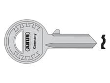 Image of ABUS 24-41-885 Right Hand 4 Pin Key Blank