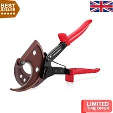 Image of HS520A Heavy-Duty Ratchet Cable Cutter for Aluminum Copper Cables Up to 400mm²