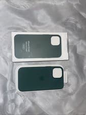 Image of Apple Silicone Case with MagSafe for iPhone 13 mini - Cyprus Green