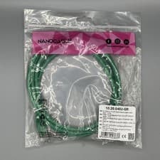 Image of Cat 6 Ethernet Patch Cable 2m Nanocable Green 10.20.0402-GR UTP RJ45