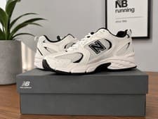 Image of New Balance 530 White / Natural Indigo - UK 5 / EU 38 - MR530SG
