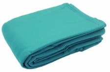 Image of Fleece Throw Blanket Warm Soft Sofa Single Double Bed Car Travel 125cm x 150cm
