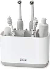 Image of Joseph Easy-Store - Large Toothbrush Holder Caddy, L, Grey/White
