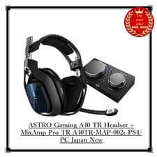Image of ASTRO Gaming A40 TR Headset + MixAmp Pro TR A40TR-MAP-002r PS4/PC Japan New