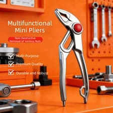 Image of 5 Inch Industrial Grade Water Pump Pliers Waterpump Pipe Wrench Plier Steel UK