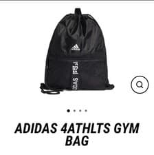 Image of Adidas Originals team 4ATHLTS Gym Bag in black