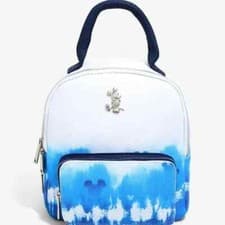 Image of Loungefly Disney Mickey Mouse dip dye Canvas Mini Backpack