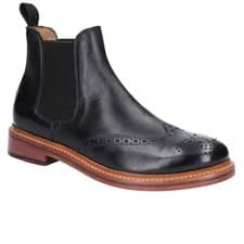 Image of Cotswold | Mens | Siddington Leather Chelsea Boots | Black Or Brown