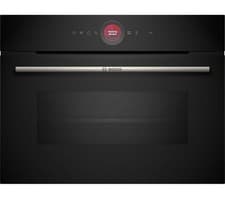 Image of Bosch series 8 CMG7241B1B built in black compact oven microwave New
