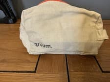 Image of Beige Canvas Gruum Toiletry Bag