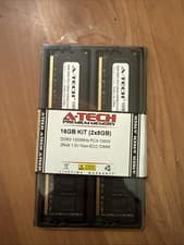 Image of A-tech DDR3 16GB RAM 2x8GB 1333MHz Retail At £45 PC3 Memory