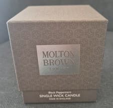 Image of Molton Brown Spicy Scent Black Peppercorn Single Wick Candle - 180g