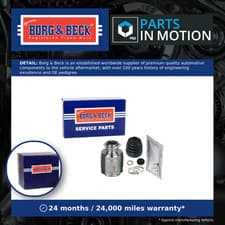 Image of CV Joint Front Inner, Right BCJ1311 Borg & Beck C.V. Driveshaft 49535G2000 New