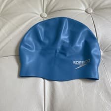 Image of Speedo Blue Silicone Swimming Cap