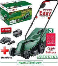 Image of new BOSCH EasyMOWER 18V-32-200 Cordless Lawnmower 06008B9D70 4059952613819 ZTM