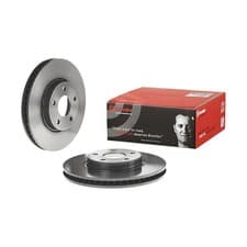Image of Brake Disc x2 Front Coated Fits Ford Focus 4 Saloon Turnier - Brembo 09.C990.21