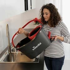 Image of Vileda Turbo Microfibre Mop and Bucket Set
