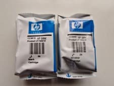 Image of HP 300XL Genuine Black & Colour Ink Cartridges, CC641E CC644E, Original HP300XL