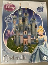 Image of Disney CINDERELLA castle 3D Puzzle 356 Pieces New In Box, Great gift idea