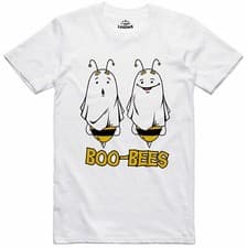 Image of Boo-Bees Funny T Shirt Regular Fit 100% Cotton Slogan Novelty Tee