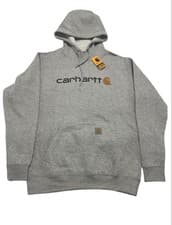 Image of Carhartt Men’s Loose Fit Midweight Hoodie Sweatshirt Signature Logo – New