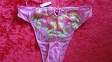 Image of ANN SUMMERS HIGH WAIST BRAZILIAN BRIEFS SIZE 14 NWT 'SUMMER BREEZE'