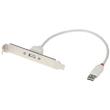 Image of LINDY 33123 USB 1.1 Adapter A-A 0.3m connects USB devices with ease
