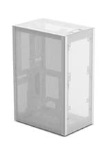 Image of SSUPD Meshlicious + EXTRAS - Mini ITX SFF Case Full Mesh White PCIe 3.0 Riser