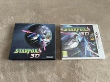 Image of Starfox 64 3D Nintendo 3ds Game First Print New Sealed Rare + Bonus Slipcase