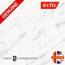 Image of D-C FIX CARRARA GREY MARBLE STICKY BACK PLASTIC SELF ADHESIVE VINYL FILM 67.5cm