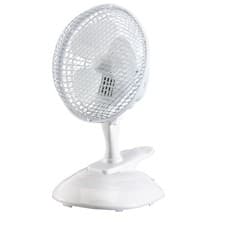 Image of DRAPER Clip-On Desk Fan, 6", 150mm [08710]