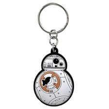 Image of BB8 Keyring Star Wars PVC Keychain Droid The Force Awakens Licensed Gift