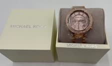 Image of Michael Kors Parker Gold Tone Wristwatch MK5896 New. N7