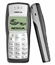 Image of Nokia 1100-Black or Blue (Unlocked) Mobile Phone with seller warranty