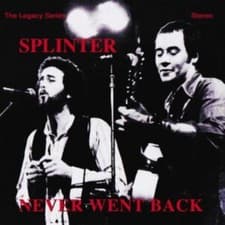 Image of Never Went Back by Splinter [CD]