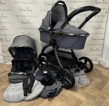 Image of Egg 2 Carrycot and Pushchair - Quartz Grey