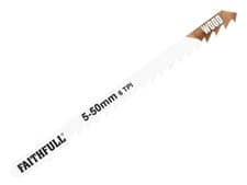 Image of Faithfull  Wood Jigsaw Blades Pack of 5 T244D FAIJBT244D