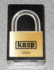 Image of Kasp K12540 40mm Brass Padlock with 2 keys