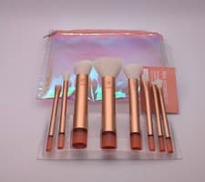 Image of REAL TECHNIQUES The Wanderer Voyager 8 pcs Midi Size Make up Brush Kit Set Bag