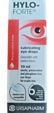 Image of Hylo-Forte 10 ml Lubricating Eye Drops. 300 Drops. Free Postage. Use By 31.01.28